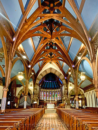 Hartford, CT - Coltsville National Historical Park - Church of the Good Shepherd Interior - 2