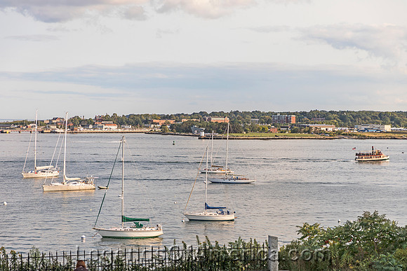 Portland, ME - Small Boats on Casco Bay