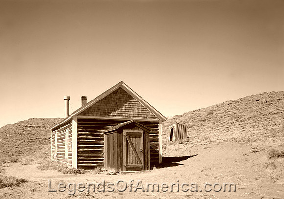 South Pass City, WY - School, vintage