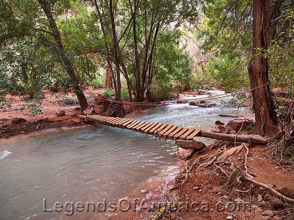 Havasu Canyon, AZ - Havasu Creek Bridge