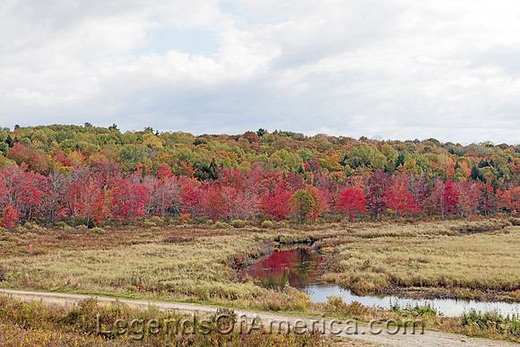 Canaan, ME - Sibley Pond in the Fall