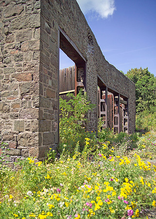 Keweenaw National Historical Park, MI - Quincy Round House