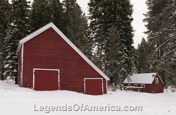 Plumas-Eureka State Park, CA - Mining Structures