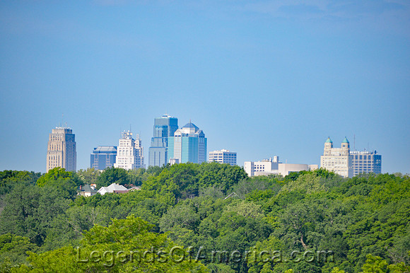 Kansas City, MO - Skyline From Scarritt Point - 3