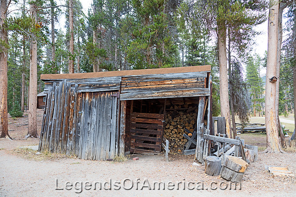 Rocky Mountain National Park, CO - Holzwarth Site Woodshed