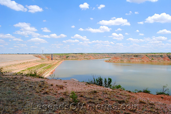 Lake Meredith, TX - Sanford Dam