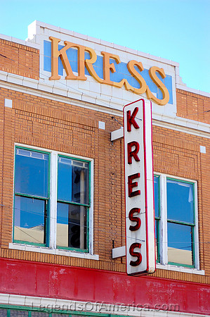 Albuquerque, NM - Kress Sign