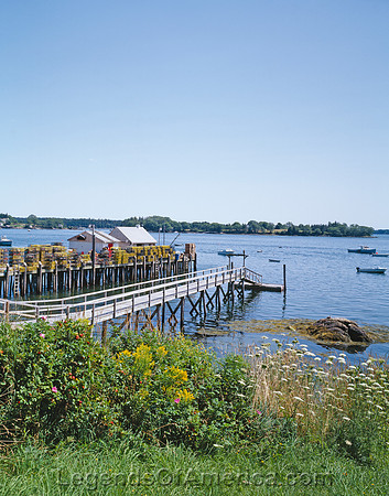 Friendship Harbor, ME - Lobster Pier