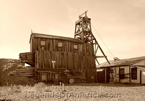 South Pass City, WY - Carissa Mine, vintage