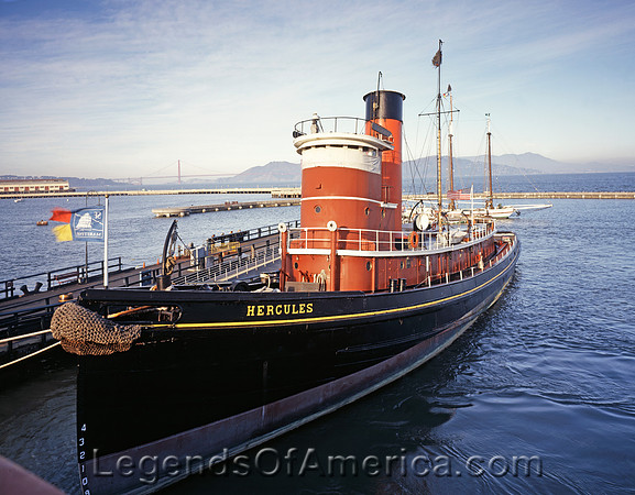 San Francisco, CA - Ferry at Maritime National Park