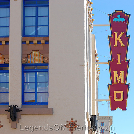 Albuquerque, NM - Kimo Theatre Sign - 2