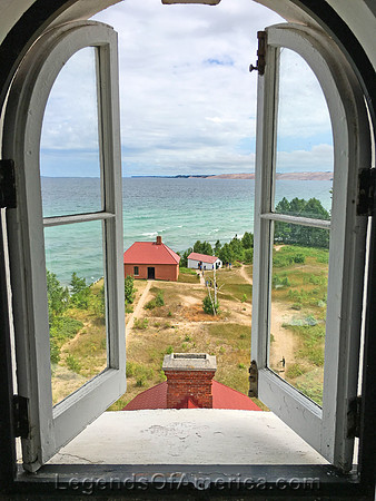 Pictured Rocks, MI - Au Sable Lighthouse Station View