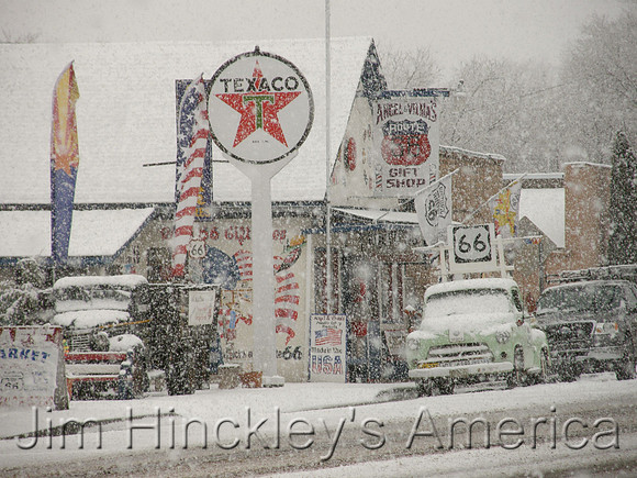 Seligman,  AZ - Snow
