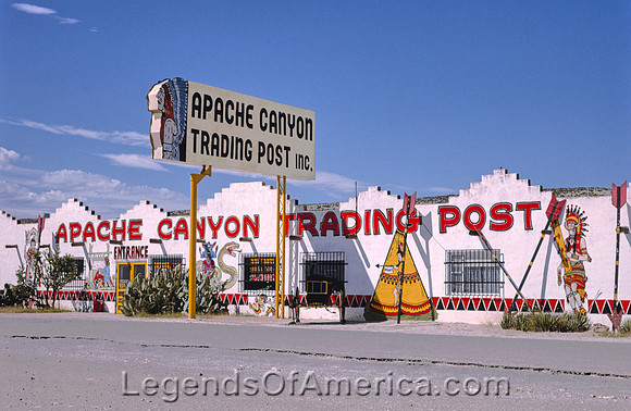 Whites City, NM - Apache Canyon Trading Post