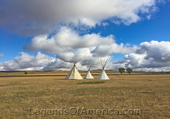 Fort Union, ND - Trading Post Teepees