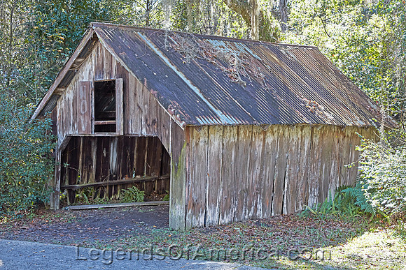 Jacksonville, FL - Walter Jones Historical Park Covered Bridge