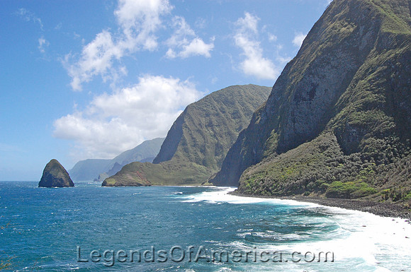 Kalaupapa, HA - Molokai's North Shore