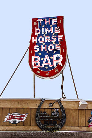 Sundance, WY - Dime Horseshoe Bar