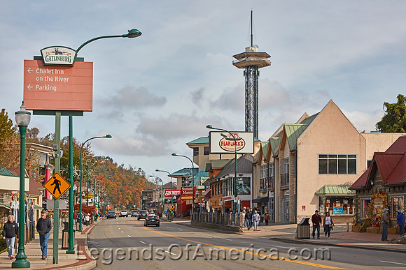 Gatlinburg, TN - Street Scene