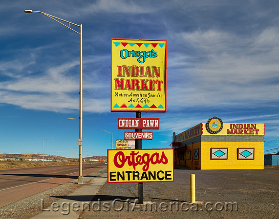 Gallup, NM - Ortega's Indian Market