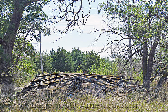 Densmore, KS - Fallen Building - 2
