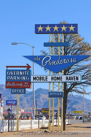 Albuquerque, NM - Ponderosa Sign