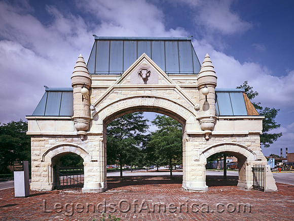 Chicago, IL - Union Stock Yard Gate