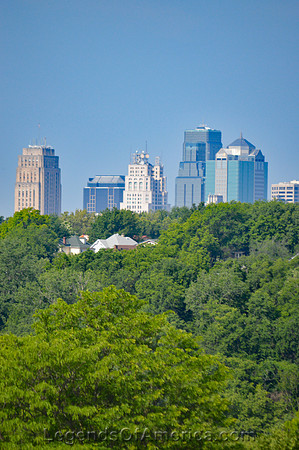Kansas City, MO - Skyline From Scarritt Point