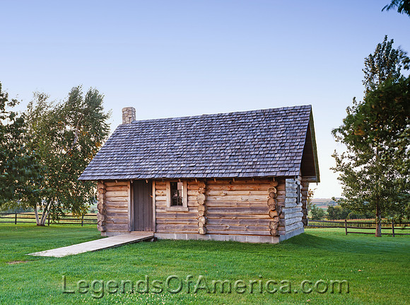 Pepin, WI - Replica of the Little House in the Big Woods