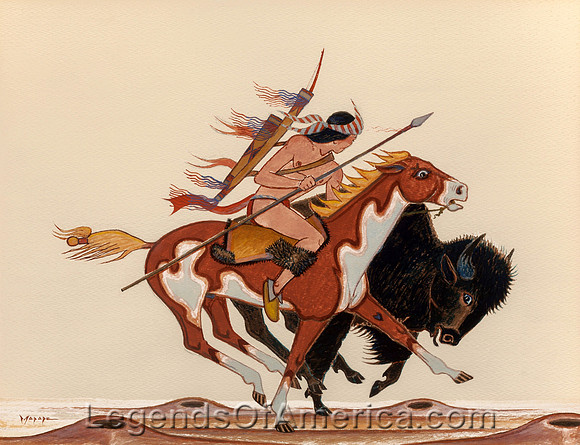 Kiowa Buffalo Hunt