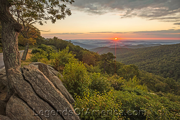 Shenandoah National ParkSummerSunrise-nps