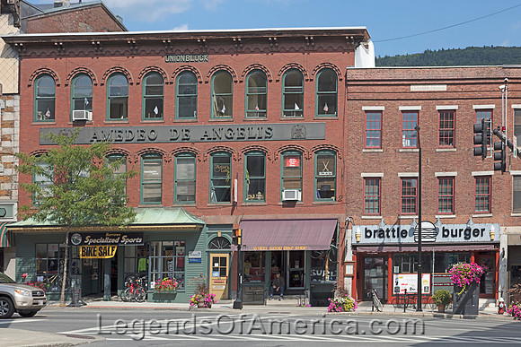 Brattleboro, VT - Downtown Block