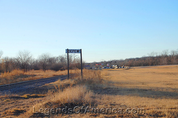 Depew, OK - Sign