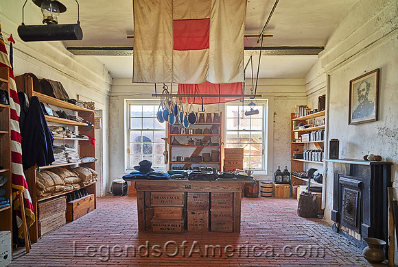 Fernandina Beach, FL - Fort Clinch State Park Interior - 2