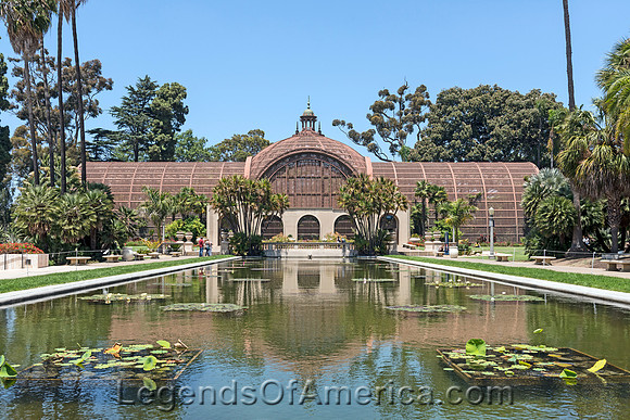 San Diego, CA - Balboa Park Botanical Building