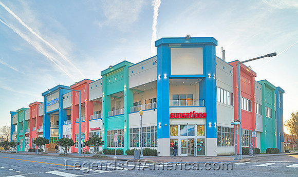 Virginia Beach, VA - Colorful Shops