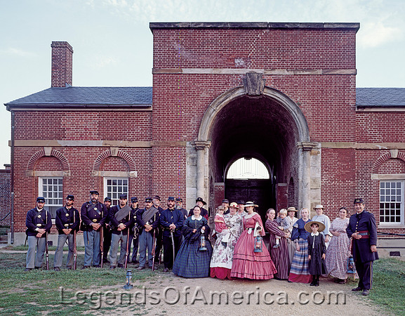 Fort Washington, MD - Re-enactors