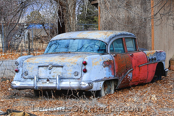 San Fidel, NM - Old Car
