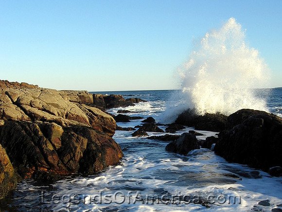 Acadia National Park, ME - Ship Harbor Wave