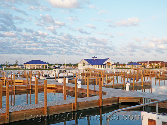 Mackinac City, MI - Docks