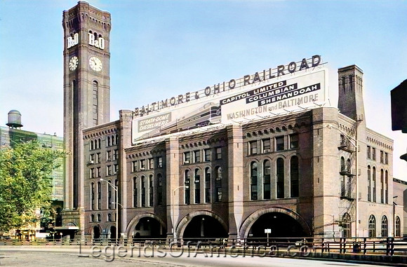 Chicago, IL - Grand Central Station, vintage