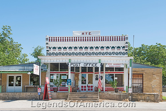 Blanco County, TX - Old Hye Store & Post Office