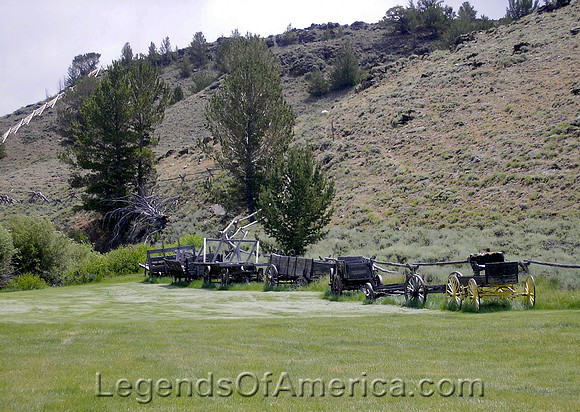 South Pass City, WY - Wagons