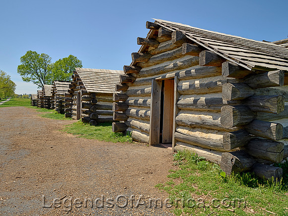 Valley Forge National Historical Park, PA - Muhlenberg Brigade Huts