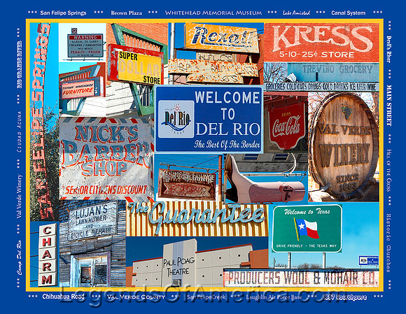 Del Rio, TX - Signs