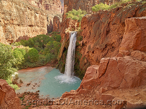 Havasu Canyon, AZ - Havasupai Falls - 2