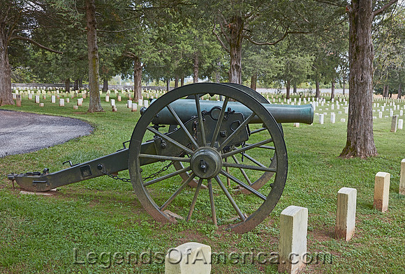 Rutherford County, TN - Stones River National Battlefield Cannon