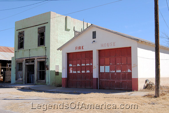 Sanderson, TX - Fire House Building