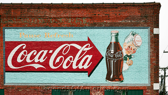 Shreveport, LA - Vintage Coca-Cola Sign