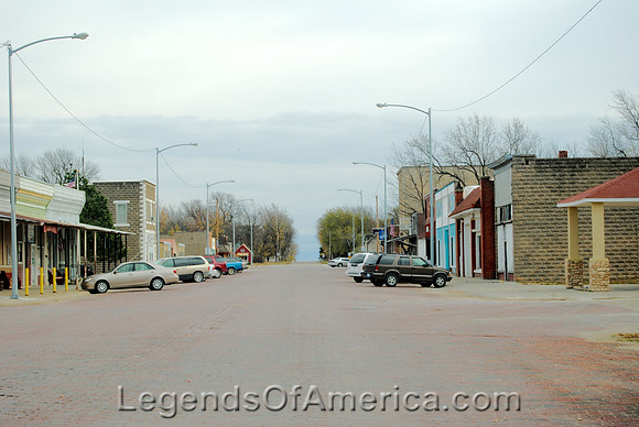 White City, KS - Main Street